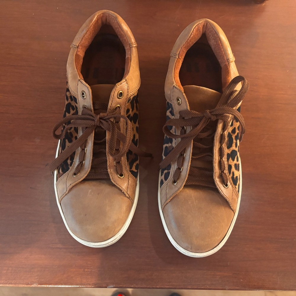 Bjorn Leopard Print Women's Sneakers
